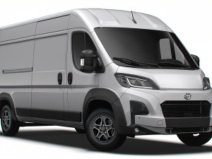 Toyota ProAce Max Van L3H2 2024 3D 模型