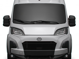 Toyota ProAce Max Van L3H2 2024 3D 模型