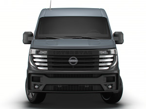 Nissan Interstar High Roof Van L2H2 2024 3D Модель