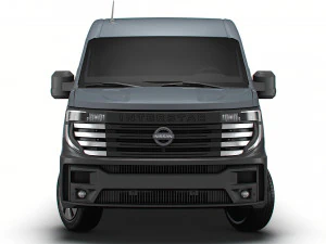 Nissan Interstar High Roof Van L2H2 2024 3D Model
