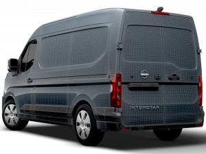 Nissan Interstar High Roof Van L2H2 2024 3D Модель