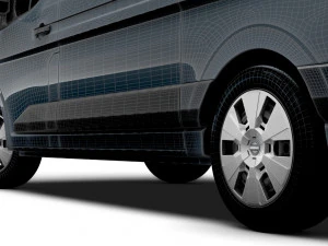Nissan Interstar High Roof Van L2H2 2024 3D Model