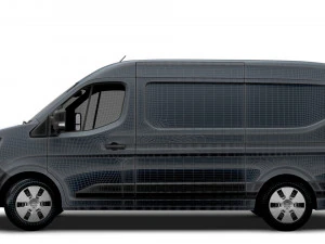 Nissan Interstar High Roof Van L2H2 2024 3D Model