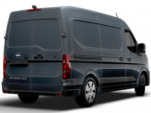 Nissan Interstar High Roof Van L2H2 2024 3D Модель