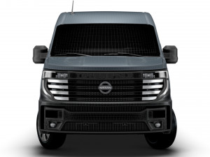 Nissan Interstar High Roof Van L2H2 2024 3D Модель