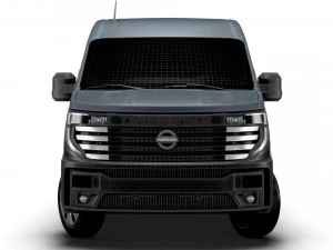Nissan Interstar High Roof Van L2H2 2024 3D Model
