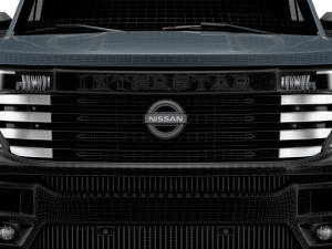Nissan Interstar High Roof Van L2H2 2024 3D Модель