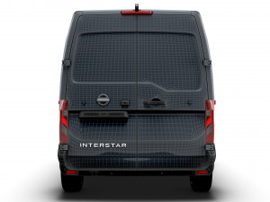 Nissan Interstar High Roof Van L2H2 2024 3D Модель