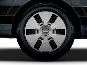 Nissan Interstar High Roof Van L2H2 2024 3D Модель