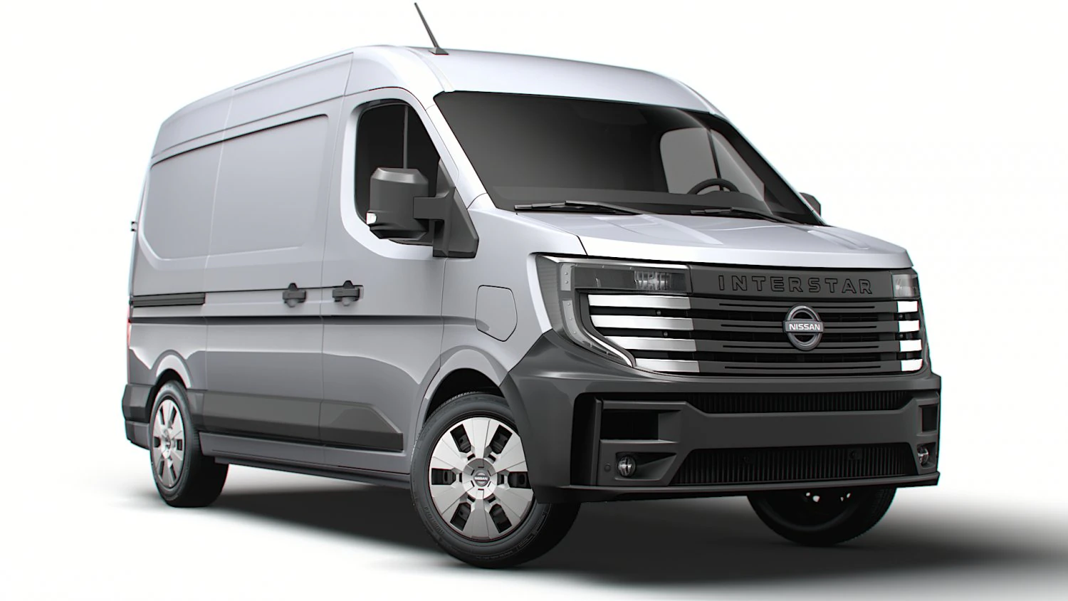 Nissan Interstar-e High Roof Van L2H2 2024 3D Model .c4d .max .obj .3ds .fbx .stl .blend 