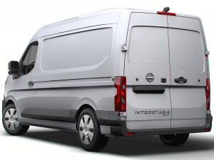 Nissan Interstar-e High Roof Van L2H2 2024 3D Модель