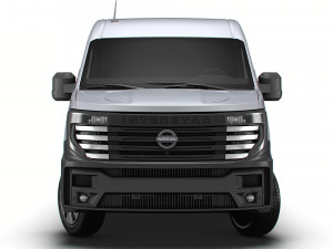Nissan Interstar-e High Roof Van L2H2 2024 3D Модель