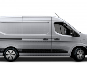 Nissan Interstar-e High Roof Van L2H2 2024 3D Модель