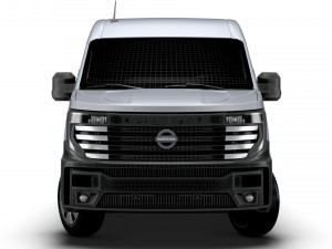 Nissan Interstar-e High Roof Van L2H2 2024 3D Модель