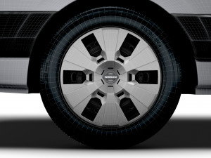 Nissan Interstar-e High Roof Van L2H2 2024 3D Модель