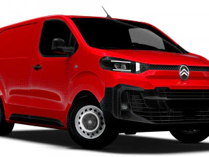 Citroen e Jumpy Van L1 2024 3D Model