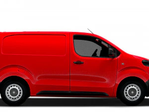 Citroen e Jumpy Van L1 2024 3D Model