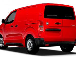 Citroen e Jumpy Van L1 2024 3D Model
