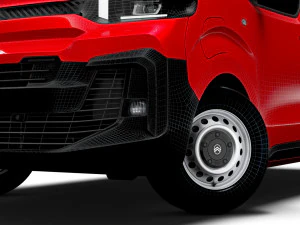 Citroen e Jumpy Van L1 2024 3D Model