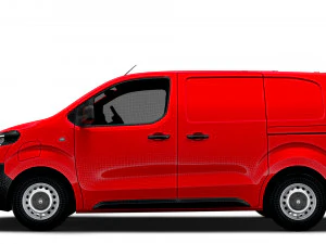 Citroen e Jumpy Van L1 2024 3D Model