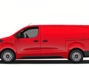 Citroen e Jumpy Van L3 2024 3D Model