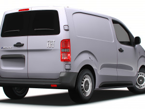 Fiat e Scudo Van L1 2024 3Dモデル