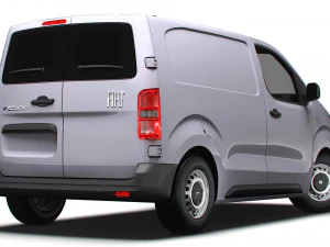 Fiat e Scudo Van L1 2024 3D Model