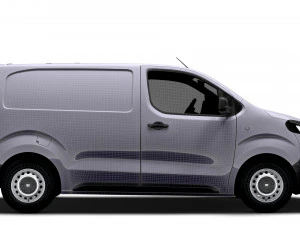 Fiat e Scudo Van L1 2024 3D Model