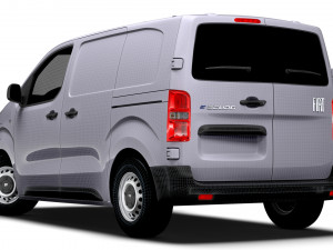 Fiat e Scudo Van L1 2024 3Dモデル