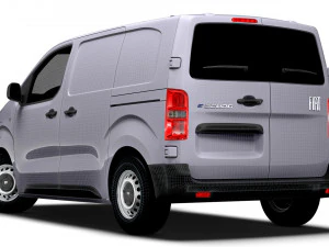 Fiat e Scudo Van L1 2024 3D Model