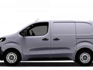 Fiat e Scudo Van L1 2024 3D Model