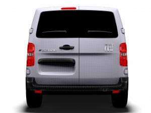 Fiat e Scudo Van L1 2024 3Dモデル