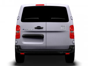 Fiat e Scudo Van L1 2024 3D Model