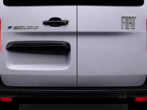Fiat e Scudo Van L1 2024 3Dモデル