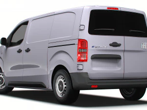 Fiat e Scudo Van L2 2024 3D Model
