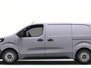 Fiat e Scudo Van L2 2024 3D Model
