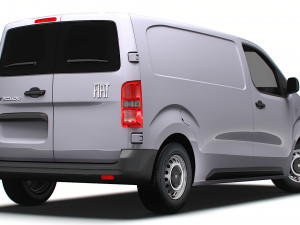 Fiat e Scudo Van L2 2024 Modelo 3D