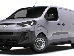 Fiat e Scudo Van L2 2024 3D Model