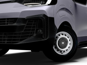 Fiat e Scudo Van L2 2024 Modelo 3D