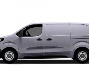 Fiat e Scudo Van L2 2024 3D Model
