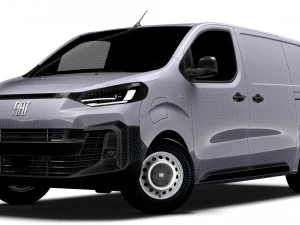 Fiat e Scudo Van L2 2024 3D Model