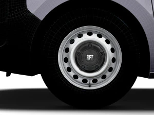 Fiat e Scudo Van L2 2024 3D Model