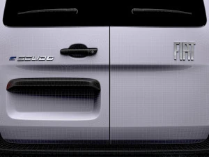 Fiat e Scudo Van L2 2024 3D Model