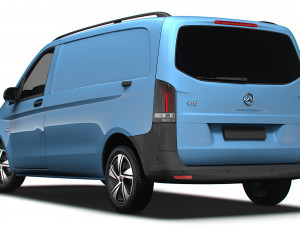 Mercedes Benz Vito Panel Van L1 2024 Model 3D