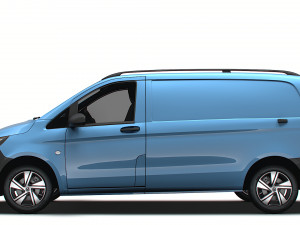Mercedes Benz Vito Panel Van L1 2024 Model 3D