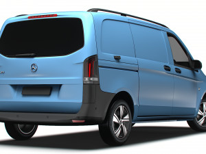 Mercedes Benz Vito Panel Van L1 2024 Model 3D