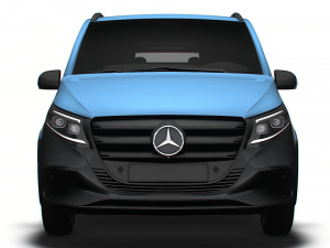 Mercedes Benz Vito Panel Van L1 2024 Model 3D
