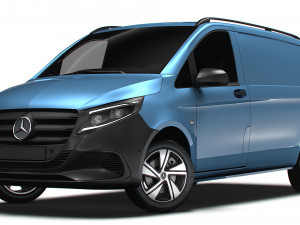 Mercedes Benz Vito Panel Van L1 2024 Model 3D