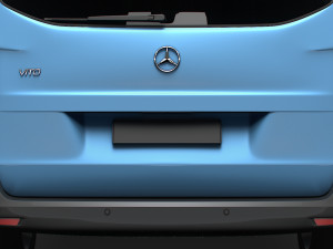 Mercedes Benz Vito Panel Van L1 2024 Model 3D
