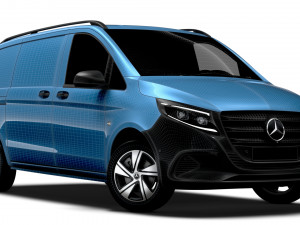 Mercedes Benz Vito Panel Van L1 2024 Model 3D